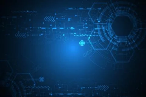 Vector abstract background technology concept. Stock-Illustration