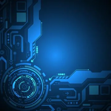 Vector abstract background technology concept. イラスト素材