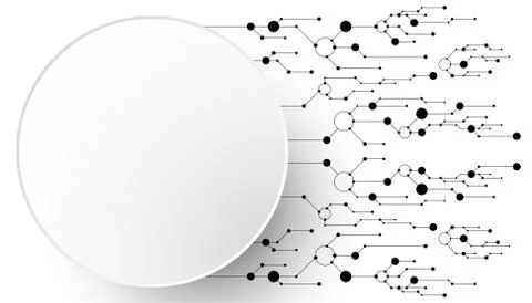 Vector abstract background technology concept. Stock-Illustration