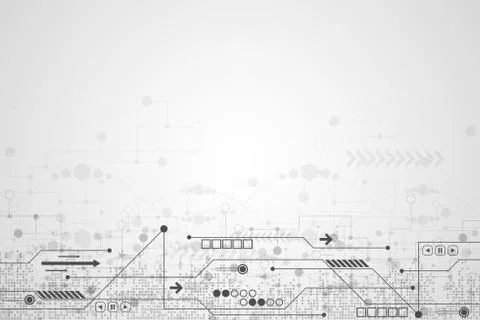 Vector abstract background technology concept. イラスト素材