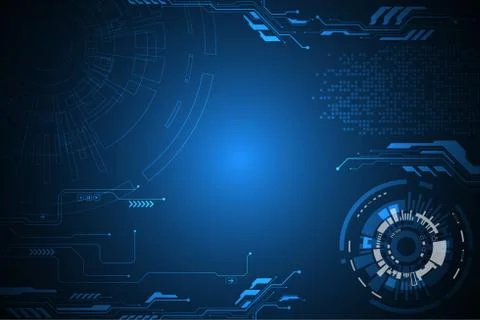 Vector abstract background technology concept. Stock Illustration
