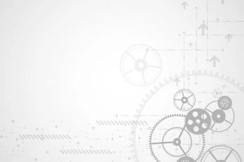 Vector abstract background technology concept. Stock Illustration