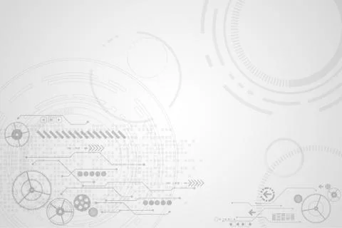 Vector abstract background technology concept. Stock-Illustration