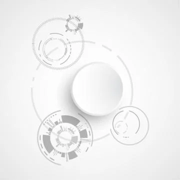 Vector abstract background technology concept. Stock Illustration