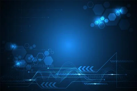 Vector abstract background technology concept. Stock-Illustration