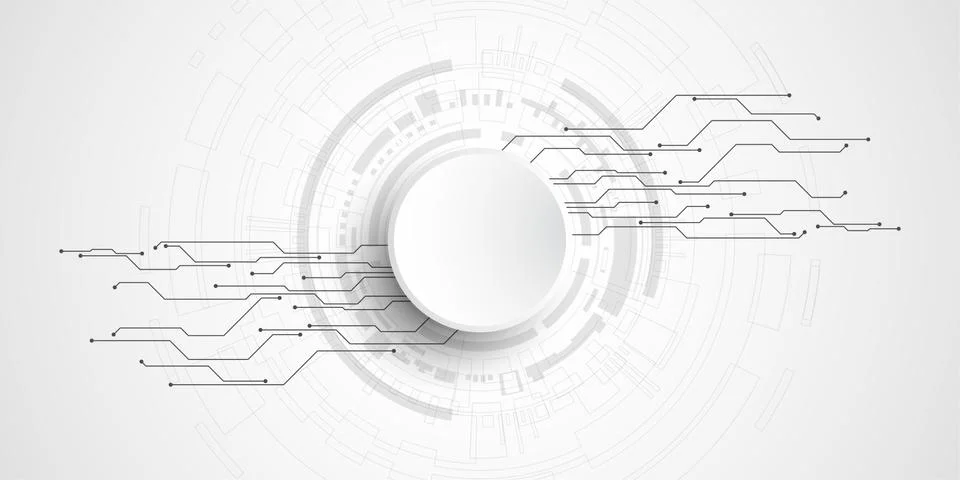 Vector abstract background technology concept. Stock Illustration