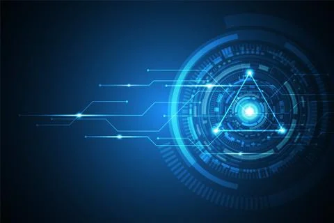 Vector abstract background technology concept. 스톡 일러스트