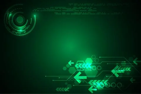 Vector abstract background technology concept. Stock Illustration