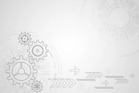 Vector abstract background technology concept. 스톡 일러스트