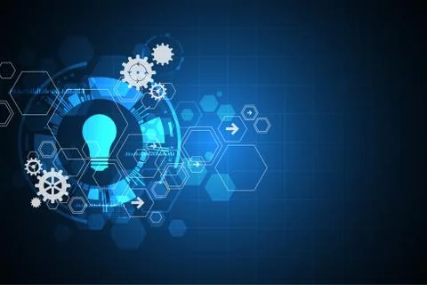 Vector abstract background technology concept. Stock-Illustration