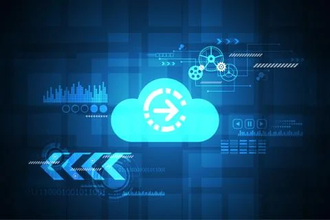 Vector abstract background technology concept. Stock-Illustration