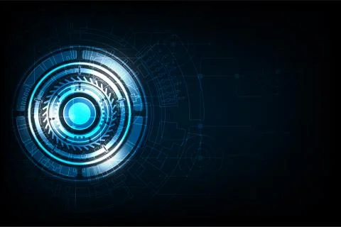 Vector abstract background technology concept. Stock Illustration