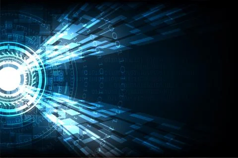 Vector abstract background technology concept. Stock Illustration
