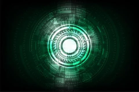 Vector abstract background technology concept. Illustrazione stock