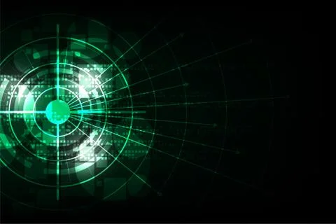 Vector abstract background technology concept. Stock Illustration