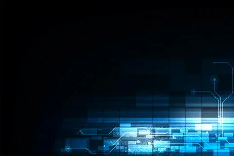 Vector abstract background technology concept. Stock Illustration