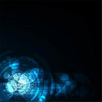 Vector abstract background technology concept. Stock Illustration