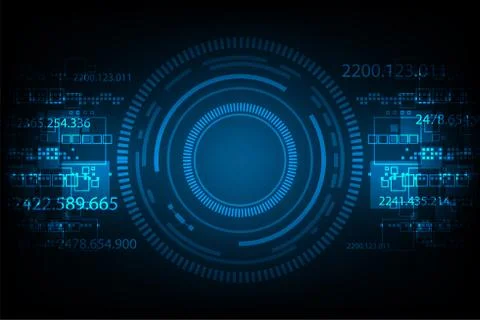 Vector abstract background technology concept. Stock Illustration