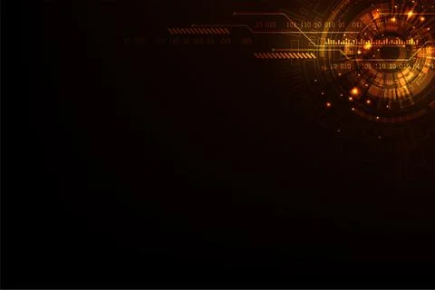 Vector abstract background technology concept. Illustrazione stock