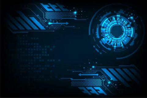 Vector abstract background technology concept. Stock Illustration