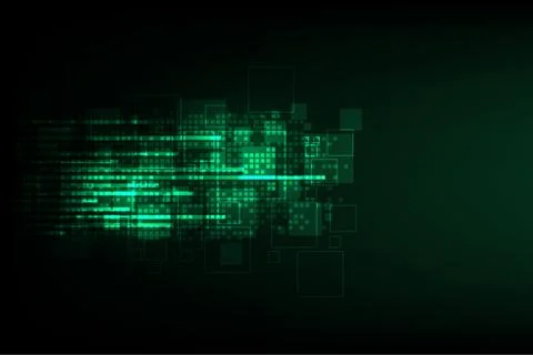 Vector abstract background technology digital design. Stock Illustration