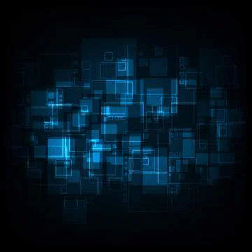 Vector abstract background technology digital design. Stock Illustration