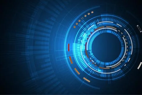 Vector abstract background technology of the future. Ilustração Stock