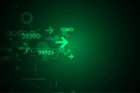 Vector abstract background technology of the future. Stock Illustration