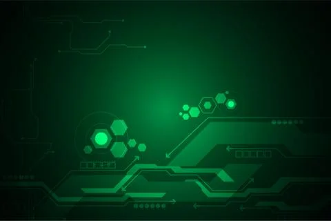 Vector abstract background technology of the future. Illustrazione stock