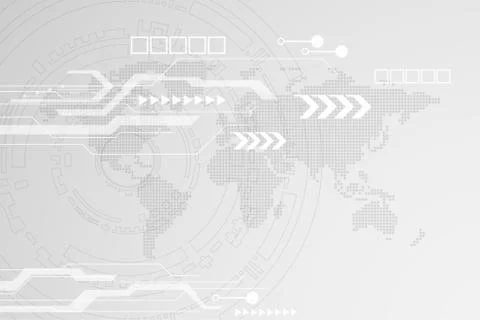 Vector abstract background technology of the future. Stock Illustration