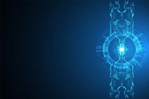 Vector abstract background technology of the future. Stockillustratie