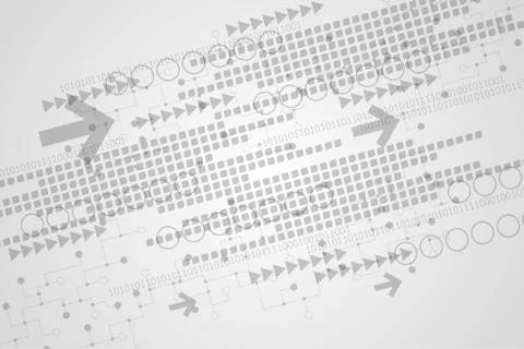 Vector abstract background technology of the future. Stock Illustration