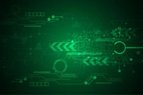 Vector abstract background technology of the future. Stock Illustration