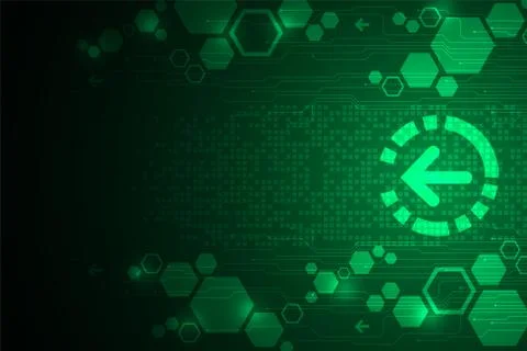 Vector abstract background technology of the future. Stockillustratie