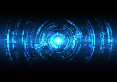 Vector abstract background technology illustration communication Stock Illustration