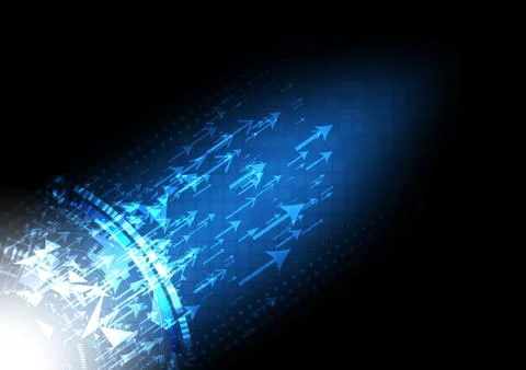 Vector abstract background technology illustration communication Stock Illustration