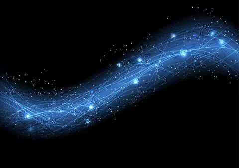 Vector abstract background technology illustration communication data security Stock Illustration