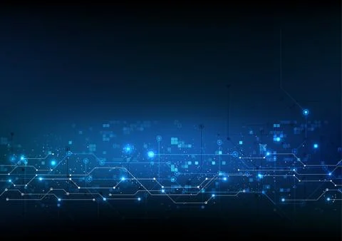 Vector abstract background technology illustration communication data securit Illustrazione stock