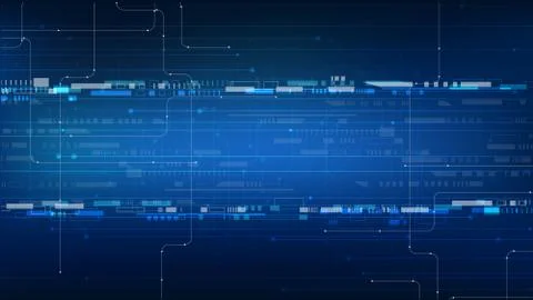 Vector abstract background technology illustration communication data securit Stock Illustration