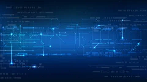Vector abstract background technology illustration communication data securit Illustrazione stock