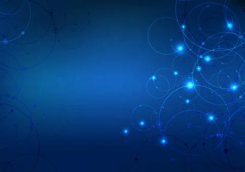 Vector abstract background technology illustration communication data securit Stock Illustration