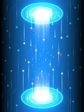 Vector abstract background technology innovation. Ilustração Stock