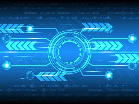 Vector abstract background technology innovation. Stock Illustration