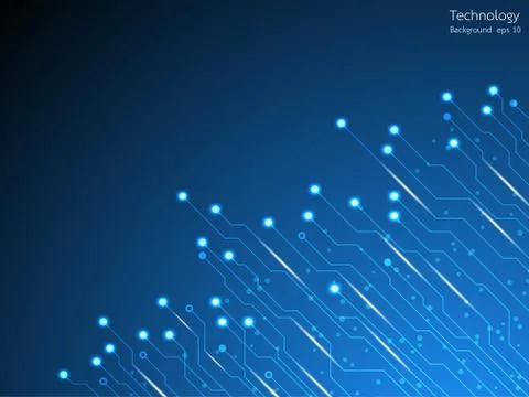 Vector abstract background technology innovation. Stock Illustration