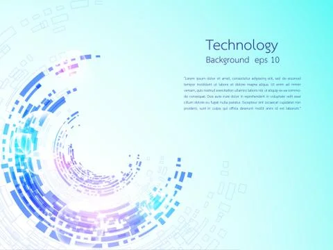 Vector abstract background technology innovation. 스톡 일러스트