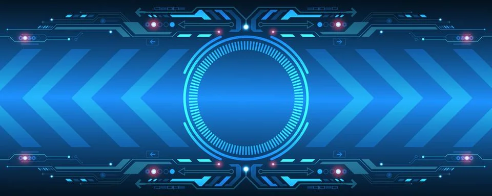 Vector abstract background technology innovation. Stock Illustration