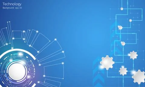 Vector abstract background technology innovation. Stockillustratie