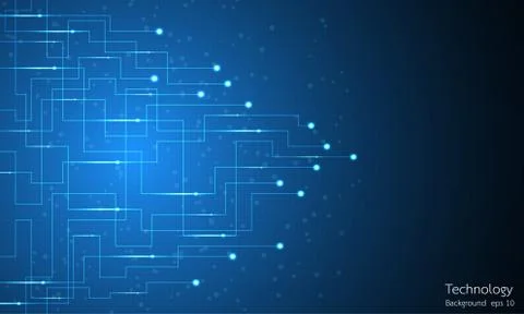 Vector abstract background technology innovation. Ilustração Stock