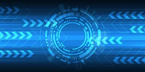 Vector abstract background technology innovation. Stock Illustration