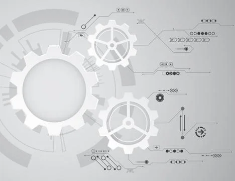 Vector abstract background technology innovation. Stockillustratie